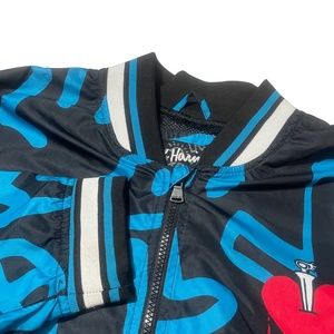 K. Haring Foundation Members‎ Only Large Jacket Pockets Zip Front 100@ Poly